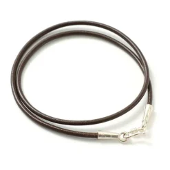 PHADUA / Leather choker (2.5mm) necklace