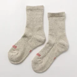 ROTOTO / Double Face Mini Crew Socks Organic Cotton